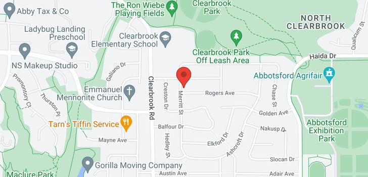 map of 32087 ROGERS AVENUE